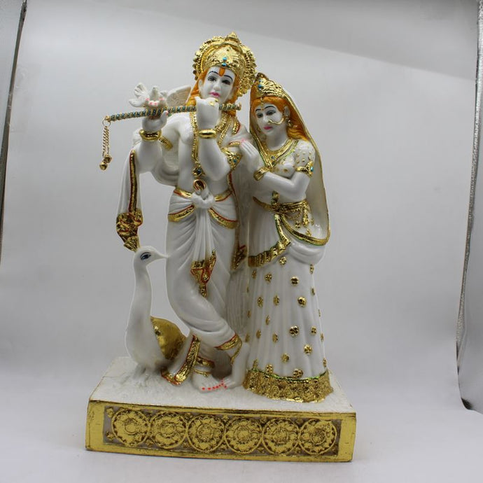 Radha Krishna,Radha Kanha Statue,for Home,office,temple,diwali Pooja White