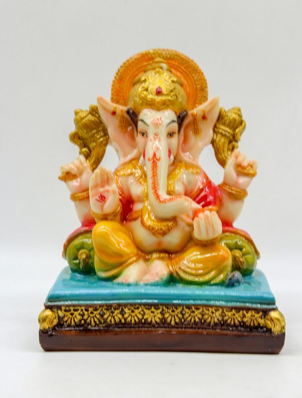 Indian Fiber Lord Ganesha Statue for Home & office decor, temple, diwali Pooja