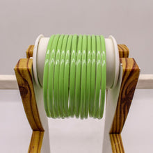 Load image into Gallery viewer, Indian Glass Bangles Bracelet For Women Indian Bangle Set Of 12