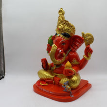 Load image into Gallery viewer, Lord Ganesh,Fancy Ganesha,Ganpati,Bal Ganesh,Ganesha,Ganesha Statue Orange