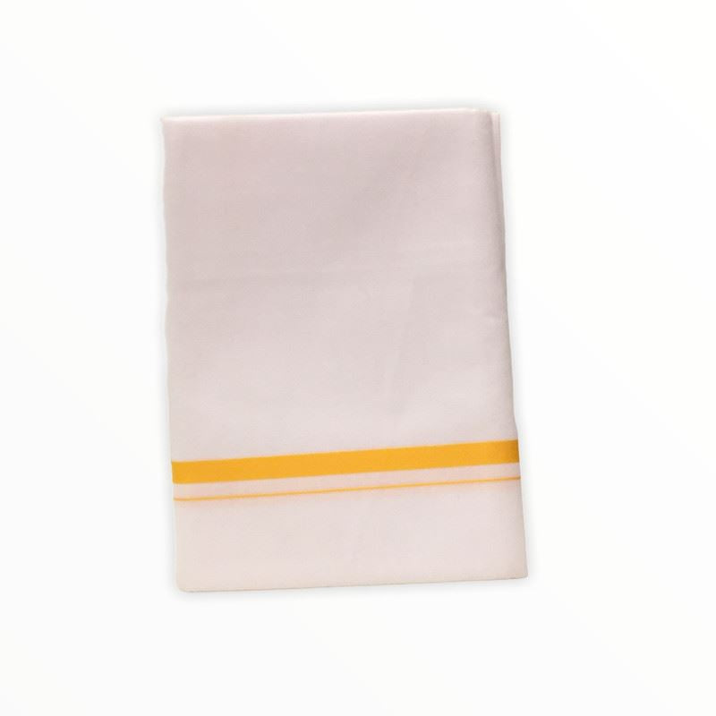 Men's Traditional Veshti / Dhoti / Vasti with Angavastram