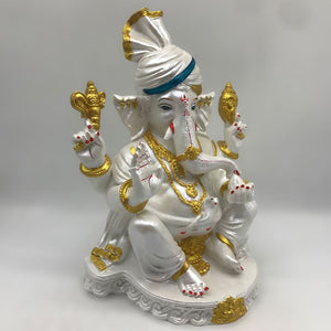 Ganesh Ganesha Ganpati Ganapati Hindu God Hindu God Ganesh fiber idol 1