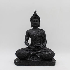 Buddha Sitting Medium,Buddha, showpiece Decorative Statue idolBlack