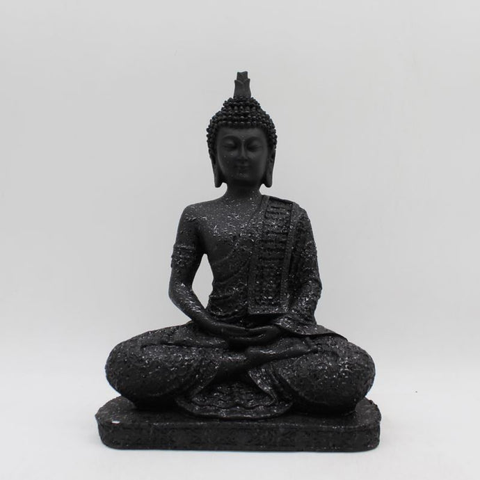 Buddha Sitting Medium,Buddha, showpiece Decorative Statue idolBlack