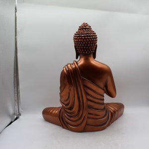 Buddha Sitting Medium,showpiece Decorative Statue Figurine God GiftCopper colour