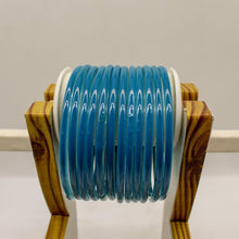 Load image into Gallery viewer, Indian Glass Bangles Bracelet For Women Indian Bangle Set Of 12