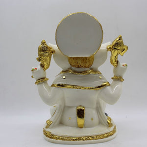Indian Lord Ganesha Statue for Home & office decor, temple, diwali Pooja,Sitting statue of lord Ganesha