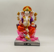 Load image into Gallery viewer, Indian Fiber Lord Ganesha Statue for Home &amp; office decor, temple, diwali Pooja