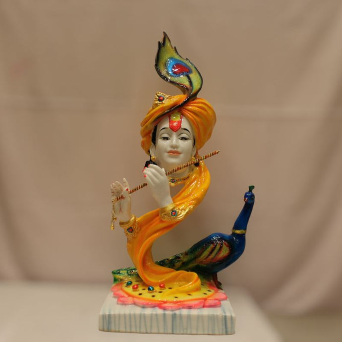 Lord Krishna,Kanha,Bal gopal Statue,Home,Temple,Office decore Multi color