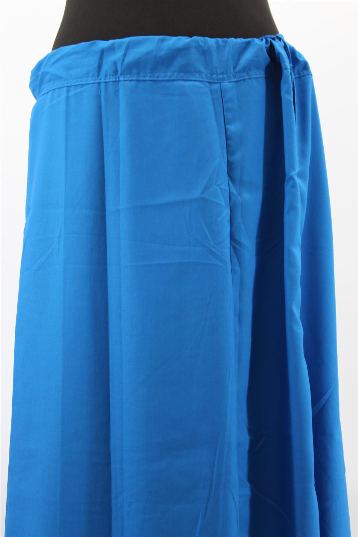 Women's Cotton Indian Readymade Petticoats Inskirt / under skirt Saree Petticoats - Regular Size