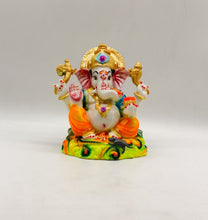 Load image into Gallery viewer, Indian Fiber Lord Ganesha Statue for Home &amp; office decor, temple, diwali Pooja