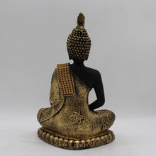 Load image into Gallery viewer, Buddha buddh buddha sitting medium Showpiece Black-Gold