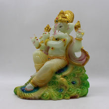Load image into Gallery viewer, Indian Lord Ganesha Statue for Home &amp; office decor, temple, diwali Pooja,Sitting statue of lord Ganesha