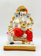 Load image into Gallery viewer, Indian Fiber Lord Ganesha Statue for Home &amp; office decor, temple, diwali Pooja