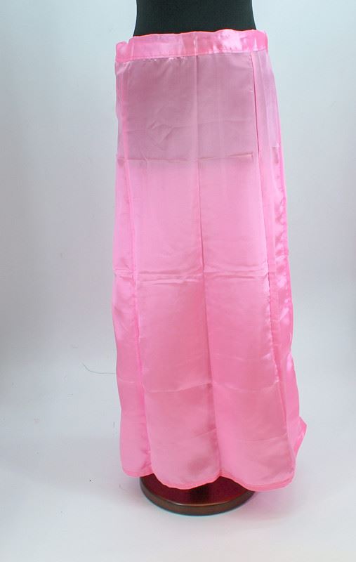 Indian Satin Silk Petticoat Inskirt Lining For Sari