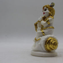 Load image into Gallery viewer, Indian Fiber Lord Krishna Statue for Home &amp; office decor, temple, diwali Pooja