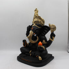Load image into Gallery viewer, Lord Fancy Ganesha,Ganpati,Bal Ganesh,Ganesh vinayak,statue of Ganesha Black