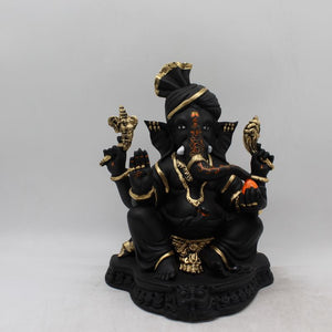 Lord Fancy Ganesha,Ganpati,Bal Ganesh,Ganesh vinayak,statue of Ganesha Black