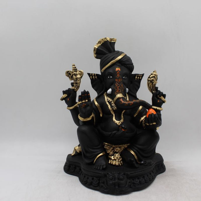Lord Fancy Ganesha,Ganpati,Bal Ganesh,Ganesh vinayak,statue of Ganesha Black