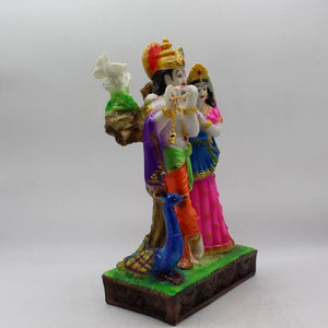 Radha Krishna,Radha Kanha Statue,for Home,office,temple,diwali Pooja multi color
