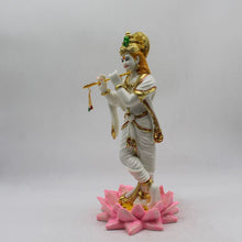 Load image into Gallery viewer, Lord Krishna , Kanha, bal gopal Statue for Home &amp; office decor, temple, diwali Pooja White