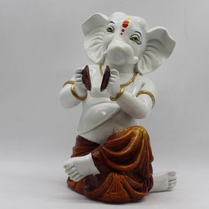Indian Lord Ganesha Statue for Home & office decor, temple, diwali Pooja,Sitting statue of lord Ganesha