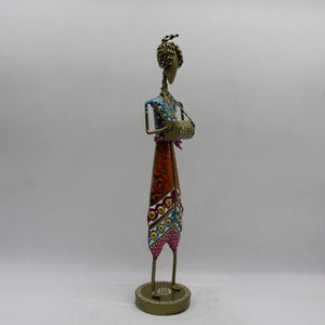 Rajasthani boy,Girl,Rajasthani man,Women,Musician man,Women statue Multi color