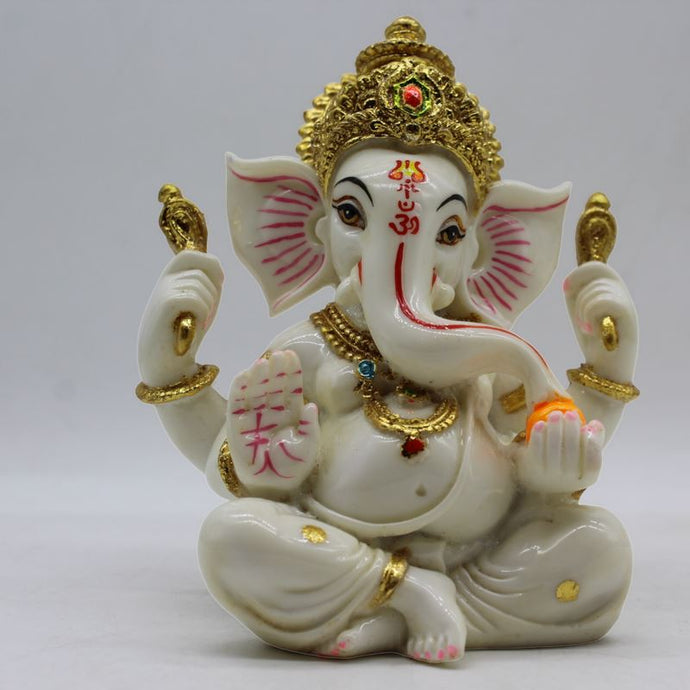 Indian Lord Ganesha Statue for Home & office decor, temple, diwali Pooja,Sitting statue of lord Ganesha