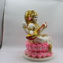 Load image into Gallery viewer, Saraswati mata God of Education Knowledge,Saraswati statue Idol White