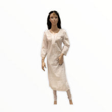Load image into Gallery viewer, Women&#39;s Cotton Embroidered Kurta Kurti