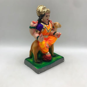 Ambe maa,Ambaji, Durga ma, Bengali Durga ma statue,idol,murti Yellow