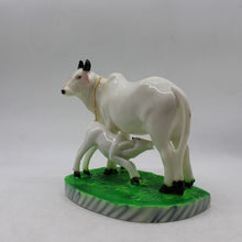 Load image into Gallery viewer, Kamdhenu Cow Gau Mata,Nandi cow Statue Kamdhenu Hindu God For Home Decor White