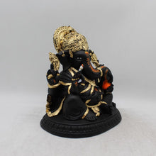 Load image into Gallery viewer, Lord Fancy Ganesha,Ganpati,Bal Ganesh,Ganesh vinayak,statue of Ganesha Black