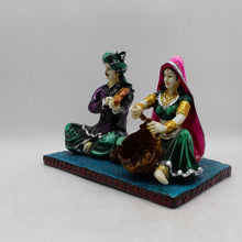 Load image into Gallery viewer, Cultural Rajasthani traditional couple,Indian Rajasthani couple Multi color