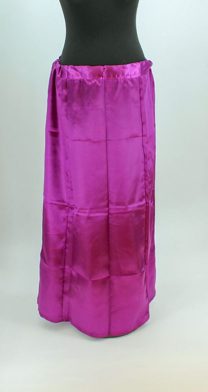 Indian Satin Silk Petticoat Inskirt Lining For Sari