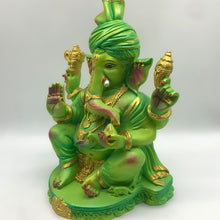Load image into Gallery viewer, Ganesh Ganesha Ganpati Ganapati Hindu God Ganesh fiber idol