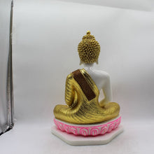 Load image into Gallery viewer, Buddha Sitting Medium,showpiece Decorative Statue Figurine God GiftWhite,Gold
