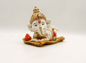 Indian Fiber Lord Ganesha Statue for Home & office decor, temple, diwali Pooja