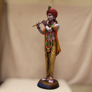 Lord Krishna,Kanha,Bal gopal Statue,Home,Temple,Office decore Multi color