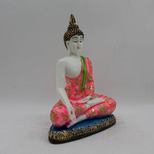 Load image into Gallery viewer, Buddha buddh buddha sitting medium Showpiece Multi color