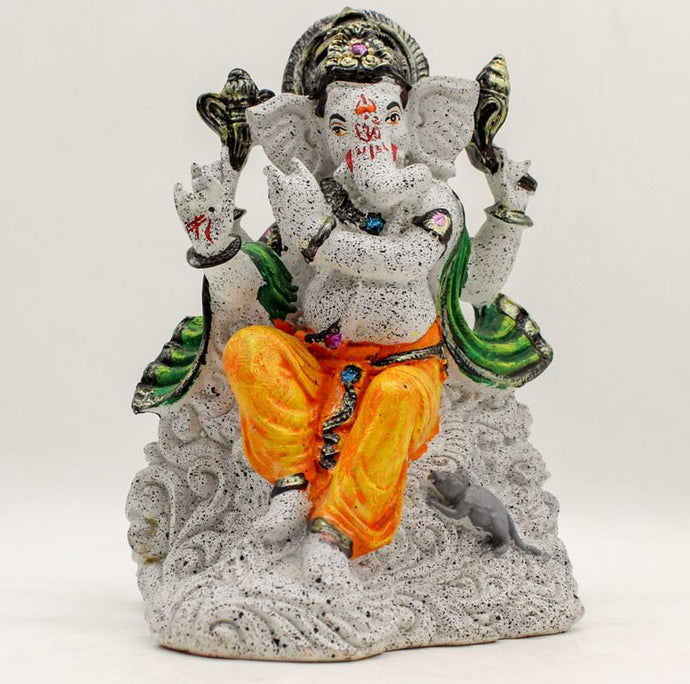 Hindu God Ganesh Modern Ganesha Statue & Lord Ganpati Idol For Home Temple Home Decor