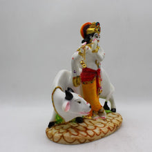 Load image into Gallery viewer, Indian Fiber Lord Krishna Statue for Home &amp; office decor, temple, diwali Pooja