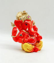 Load image into Gallery viewer, Indian Fiber Lord Ganesha Statue for Home &amp; office decor, temple, diwali Pooja