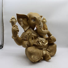 Load image into Gallery viewer, Ganesh Ganesha Ganpati Ganapati Hindu God Hindu God Ganesh fiber idolMulti color