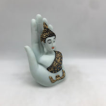 Load image into Gallery viewer, Buddha buddh buddha sitting medium Showpiece Home decore White
