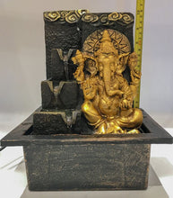 Load image into Gallery viewer, Ganesh Water Fountain Ganesha Zen Meditation Indoor Waterfall