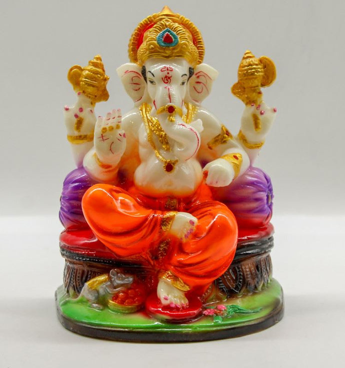 Indian Fiber Lord Ganesha Statue for Home & office decor, temple, diwali Pooja