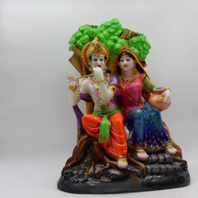 Radha Krishna,Radha Kanha Statue,for Home,office,temple,diwali Pooja multi color