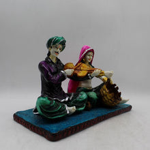 Load image into Gallery viewer, Cultural Rajasthani traditional couple,Indian Rajasthani couple Multi color