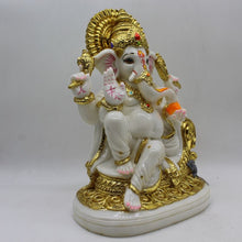 Load image into Gallery viewer, Indian Lord Ganesha Statue for Home &amp; office decor, temple, diwali Pooja,Sitting statue of lord Ganesha